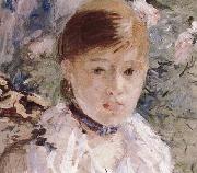 Berthe Morisot Detail of the  Woman near the window oil